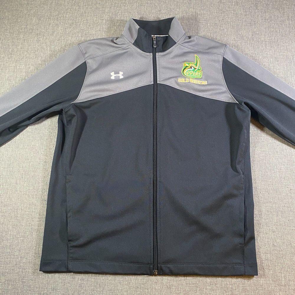 Under Armour UNC Charlotte 49ers‎ Full Zip Jacket Womens Medium Grey Lightweight
